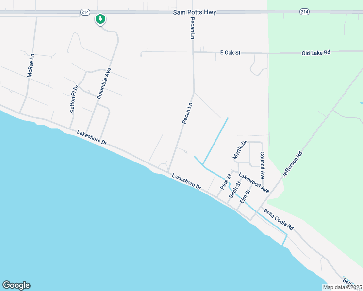 map of restaurants, bars, coffee shops, grocery stores, and more near 709 Pecan Lane in Lake Waccamaw