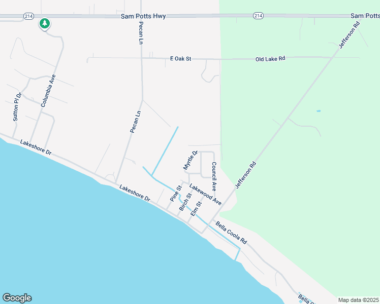map of restaurants, bars, coffee shops, grocery stores, and more near 702 Myrtle Drive in Lake Waccamaw