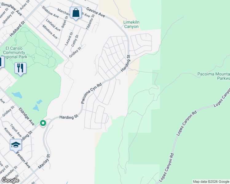map of restaurants, bars, coffee shops, grocery stores, and more near 13204 Alta Vista Way in Los Angeles
