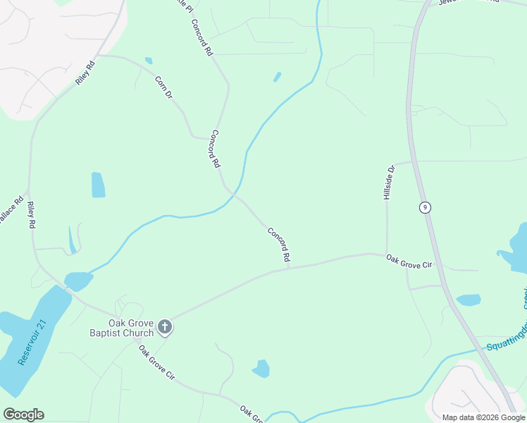 map of restaurants, bars, coffee shops, grocery stores, and more near 6110 Concord Road in Cumming