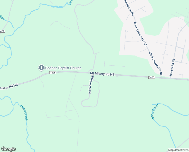 map of restaurants, bars, coffee shops, grocery stores, and more near 8676 Heirloom Drive Northeast in Leland