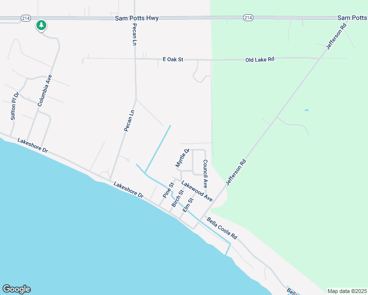 map of restaurants, bars, coffee shops, grocery stores, and more near 702 Myrtle Drive in Lake Waccamaw