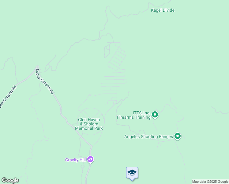 map of restaurants, bars, coffee shops, grocery stores, and more near 13433 Kagel Canyon Road in Los Angeles County