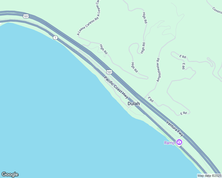 map of restaurants, bars, coffee shops, grocery stores, and more near 3048 Solimar Beach Drive in Ventura