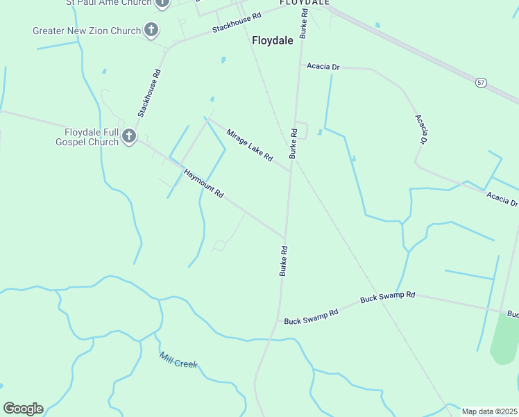 map of restaurants, bars, coffee shops, grocery stores, and more near 1866 Haymount Road in Latta