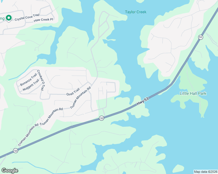 map of restaurants, bars, coffee shops, grocery stores, and more near 6055 Lakeside Court in Gainesville