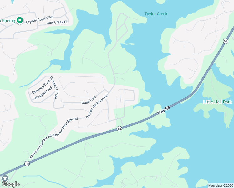 map of restaurants, bars, coffee shops, grocery stores, and more near 5690 Lake View Court in Gainesville