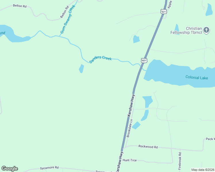 map of restaurants, bars, coffee shops, grocery stores, and more near 1079 Kershaw Highway in Camden