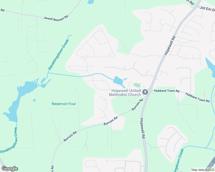 map of restaurants, bars, coffee shops, grocery stores, and more near 5915 Partners Pass in Cumming