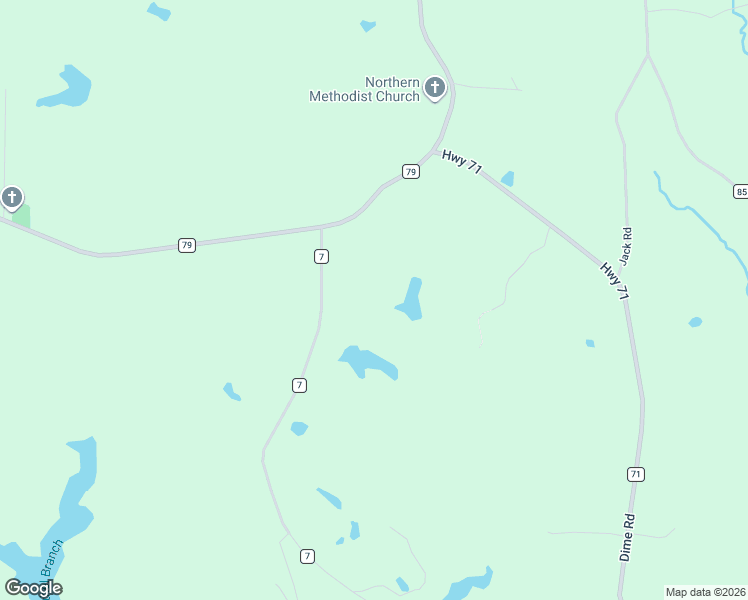 map of restaurants, bars, coffee shops, grocery stores, and more near 1968 County Road 79 in Phil Campbell