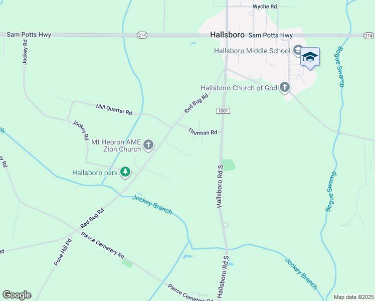 map of restaurants, bars, coffee shops, grocery stores, and more near 123 Baldwin Avenue in Hallsboro