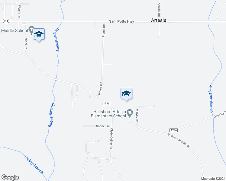 map of restaurants, bars, coffee shops, grocery stores, and more near 93 Mace Lane in Hallsboro