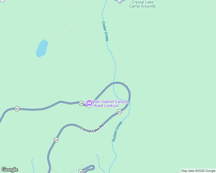 map of restaurants, bars, coffee shops, grocery stores, and more near 2 San Gabriel Canyon Road in Azusa