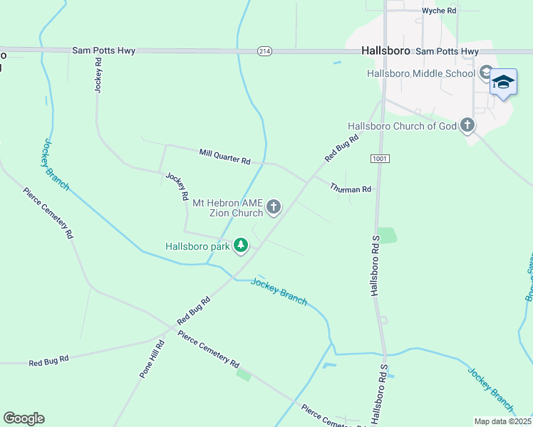 map of restaurants, bars, coffee shops, grocery stores, and more near 53 Mount Hebron Lane in Hallsboro