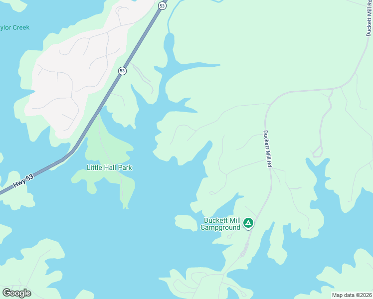map of restaurants, bars, coffee shops, grocery stores, and more near 3421 Banks Mountain Drive in Gainesville