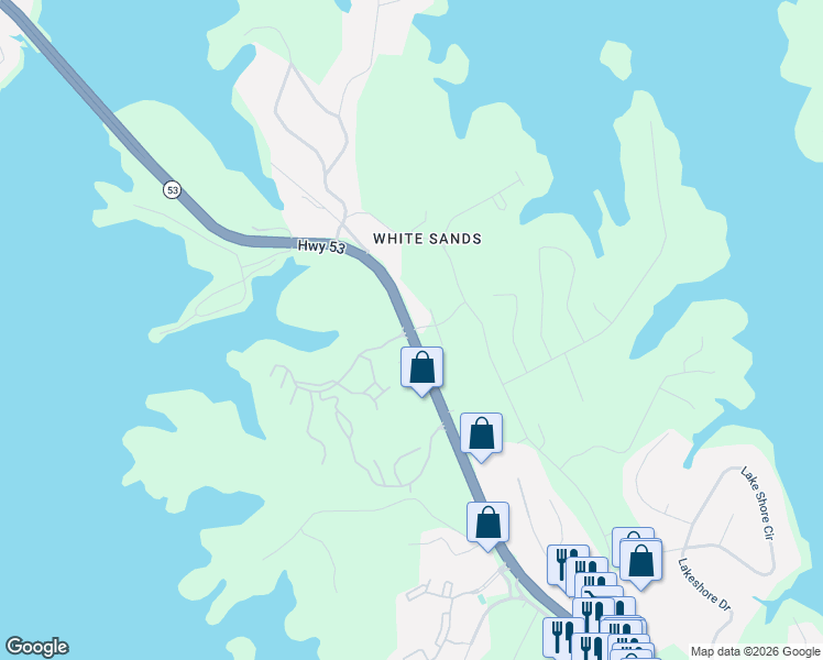 map of restaurants, bars, coffee shops, grocery stores, and more near 1876 Dawsonville Highway in Gainesville