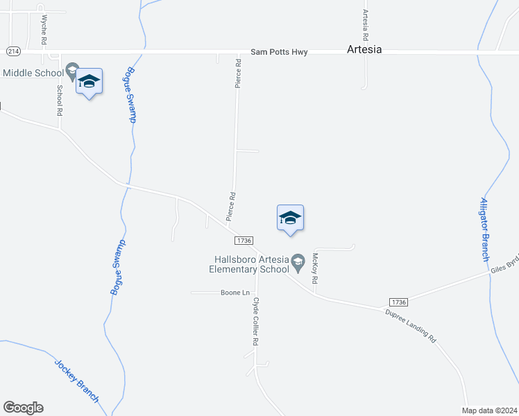 map of restaurants, bars, coffee shops, grocery stores, and more near 93 Mace Lane in Hallsboro