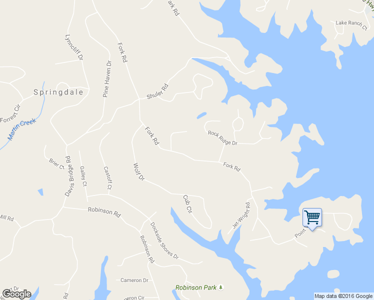 map of restaurants, bars, coffee shops, grocery stores, and more near 3369 Fork Road in Gainesville
