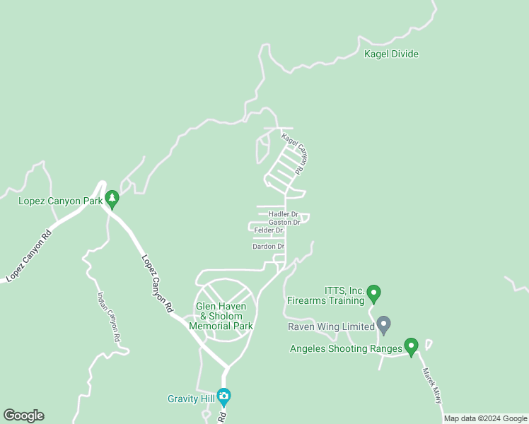 map of restaurants, bars, coffee shops, grocery stores, and more near 11275 Hadler Drive in Los Angeles County