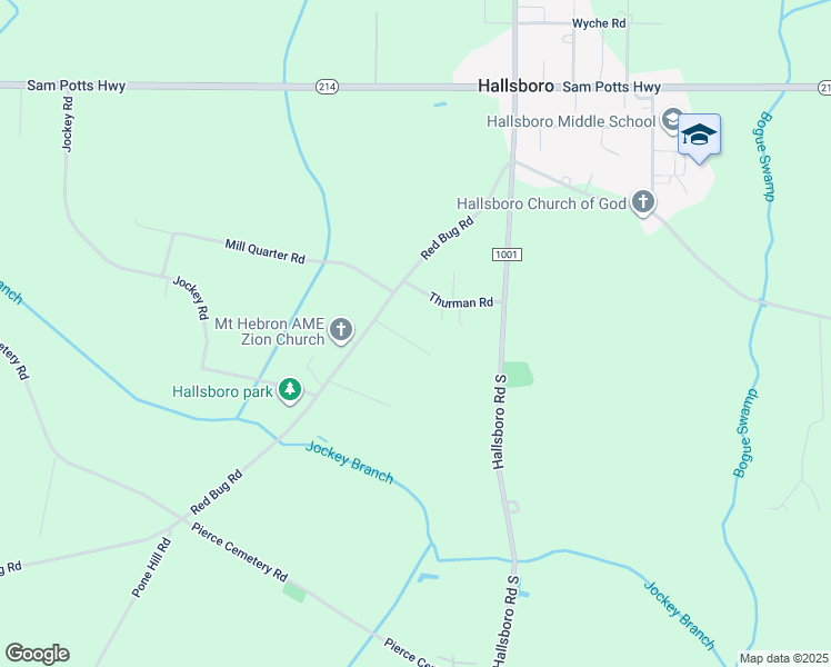 map of restaurants, bars, coffee shops, grocery stores, and more near 97 Baldwin Avenue in Hallsboro