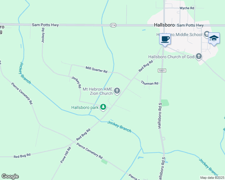 map of restaurants, bars, coffee shops, grocery stores, and more near 81 Mount Hebron Lane in Hallsboro