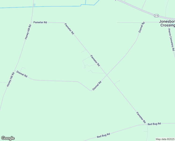 map of restaurants, bars, coffee shops, grocery stores, and more near 769 Pameter Road in Hallsboro