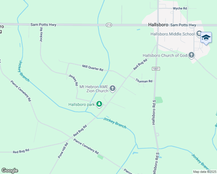 map of restaurants, bars, coffee shops, grocery stores, and more near 81 Mount Hebron Lane in Hallsboro