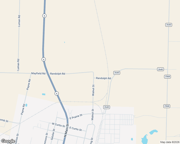 map of restaurants, bars, coffee shops, grocery stores, and more near Randolph Road in Quanah