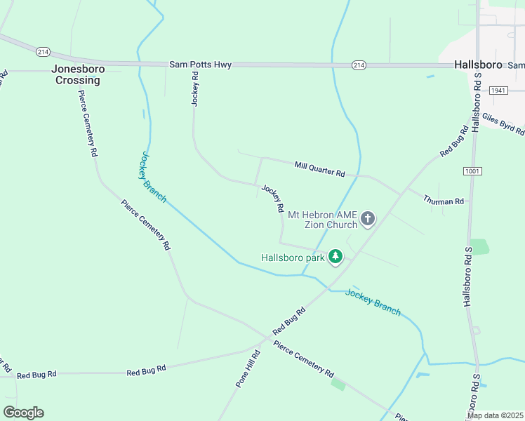map of restaurants, bars, coffee shops, grocery stores, and more near 688 Jockey Road in Hallsboro