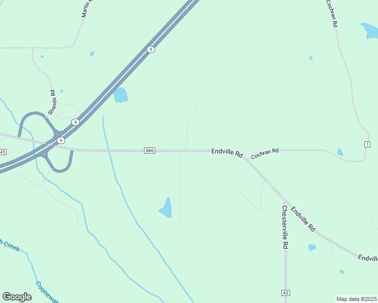 map of restaurants, bars, coffee shops, grocery stores, and more near 1669 Endville Road in Pontotoc County