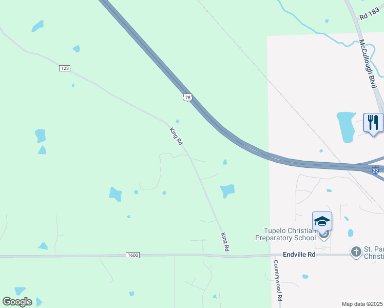 map of restaurants, bars, coffee shops, grocery stores, and more near 100 Mickey Lane in Lee County