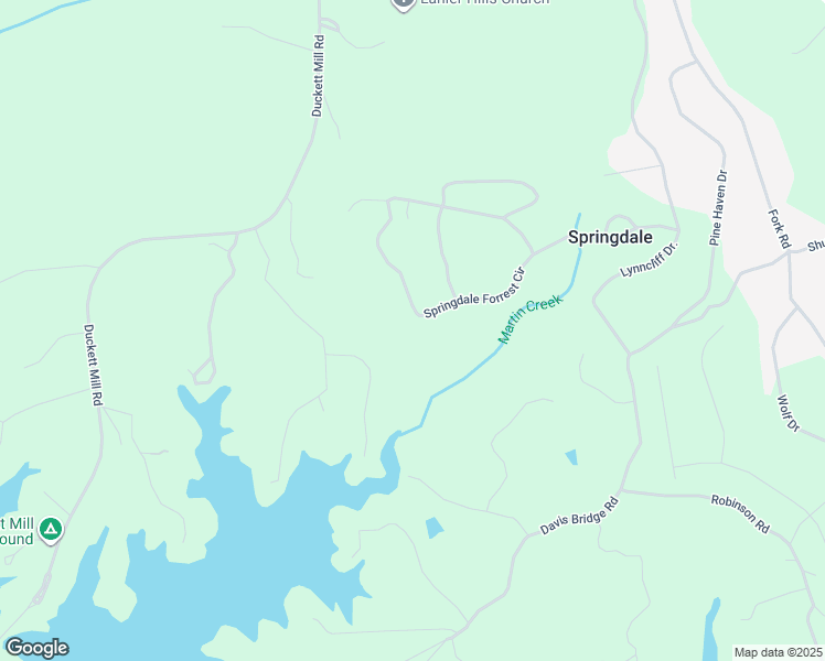 map of restaurants, bars, coffee shops, grocery stores, and more near 3323 Springdale Forrest Circle in Gainesville
