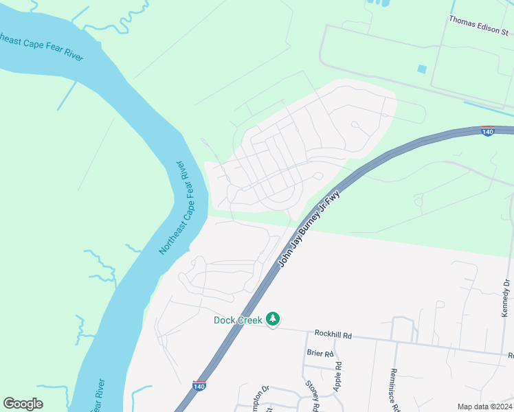 map of restaurants, bars, coffee shops, grocery stores, and more near 300 Cornubia Drive in Castle Hayne