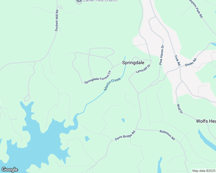 map of restaurants, bars, coffee shops, grocery stores, and more near 3241 Springdale Forrest Circle in Gainesville