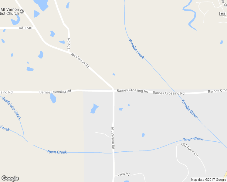 map of restaurants, bars, coffee shops, grocery stores, and more near Barnes Crossing Road in Tupelo