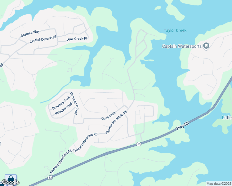 map of restaurants, bars, coffee shops, grocery stores, and more near 6225 Quail Trail in Gainesville
