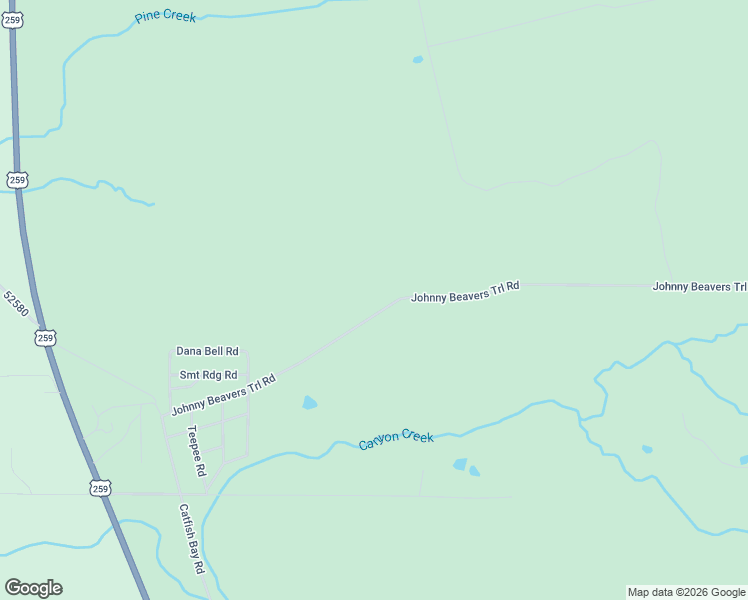 map of restaurants, bars, coffee shops, grocery stores, and more near Johnny Beavers Trail in Broken Bow