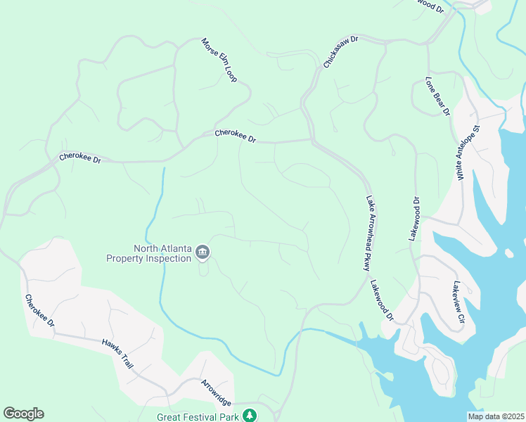 map of restaurants, bars, coffee shops, grocery stores, and more near 160 Jack Rabbit Drive in Waleska