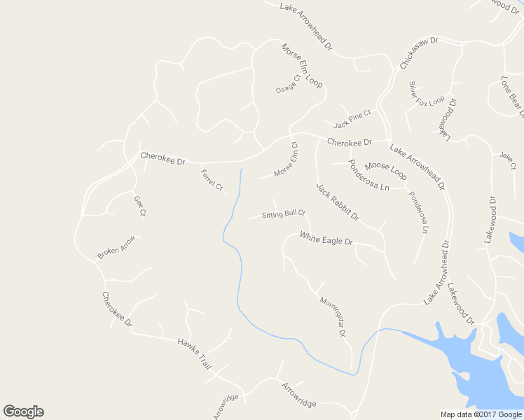 map of restaurants, bars, coffee shops, grocery stores, and more near 162 Sitting Bull Court in Waleska