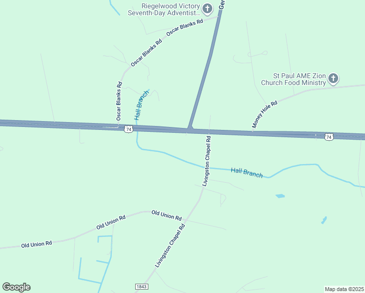 map of restaurants, bars, coffee shops, grocery stores, and more near 22114 Andrew Jackson Highway East in Bolton