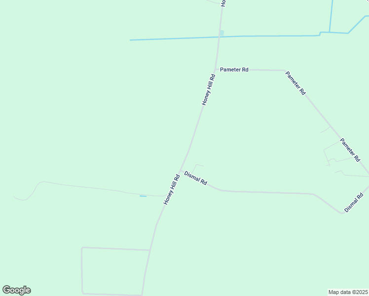 map of restaurants, bars, coffee shops, grocery stores, and more near 1418 Honey Hill Road in Hallsboro