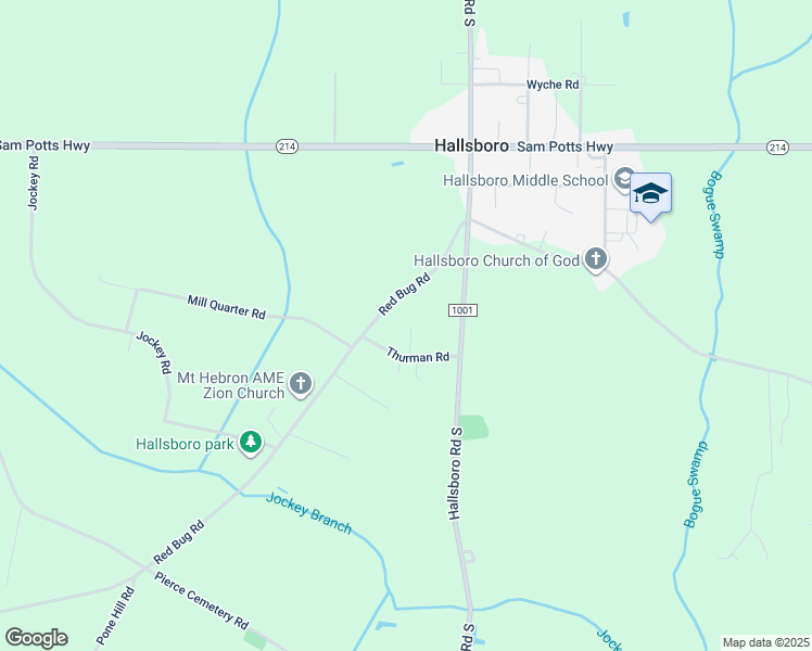map of restaurants, bars, coffee shops, grocery stores, and more near 75 Valley Lane in Hallsboro