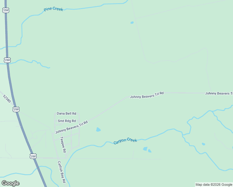 map of restaurants, bars, coffee shops, grocery stores, and more near 559 Johnny Beavers Trail Road in Broken Bow