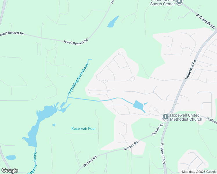 map of restaurants, bars, coffee shops, grocery stores, and more near 6625 Rambling Vale in Cumming