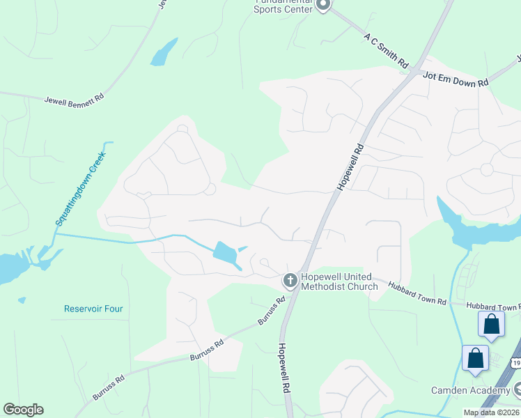 map of restaurants, bars, coffee shops, grocery stores, and more near 5715 Red Maple Trace in Cumming