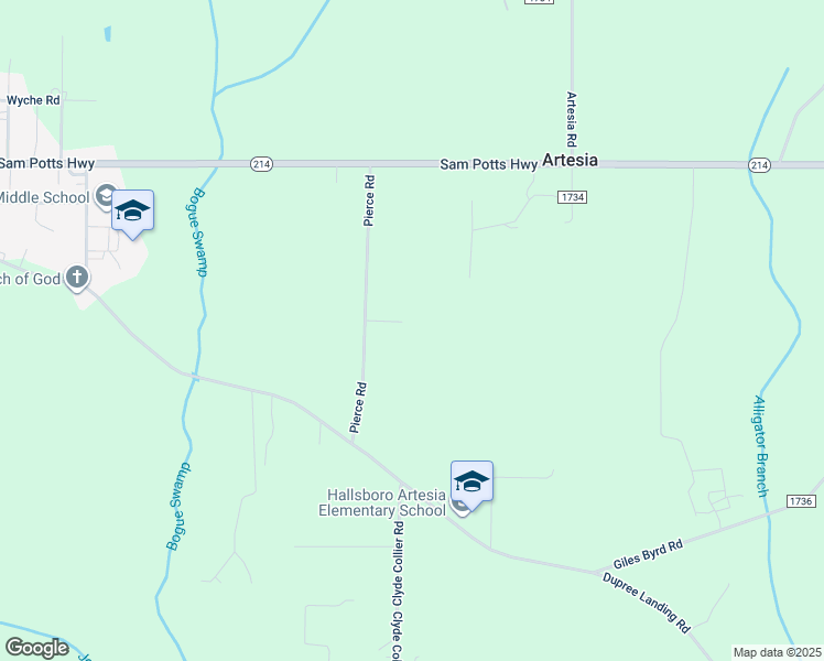 map of restaurants, bars, coffee shops, grocery stores, and more near 99 Spears Lane in Hallsboro