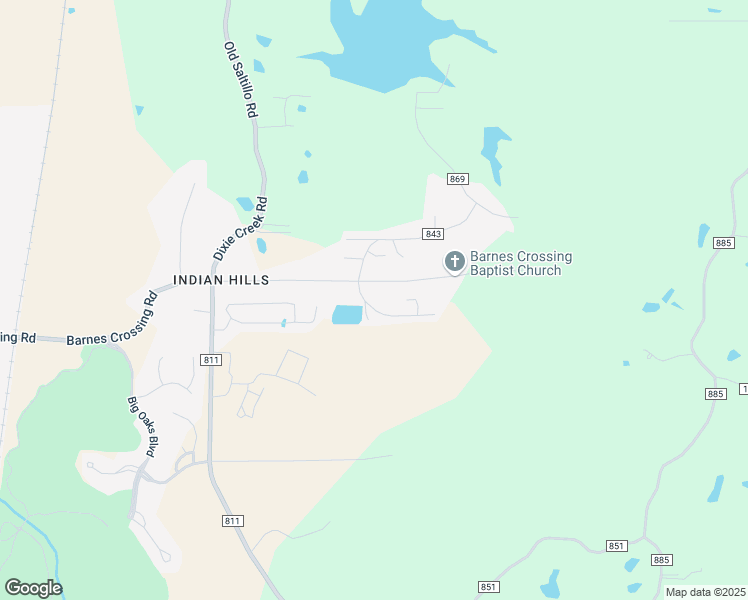 map of restaurants, bars, coffee shops, grocery stores, and more near 118 Horn Lane in Saltillo