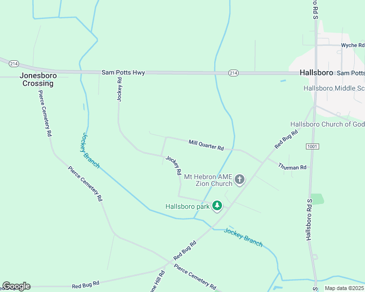 map of restaurants, bars, coffee shops, grocery stores, and more near 439 Mill Quarter Road in Hallsboro