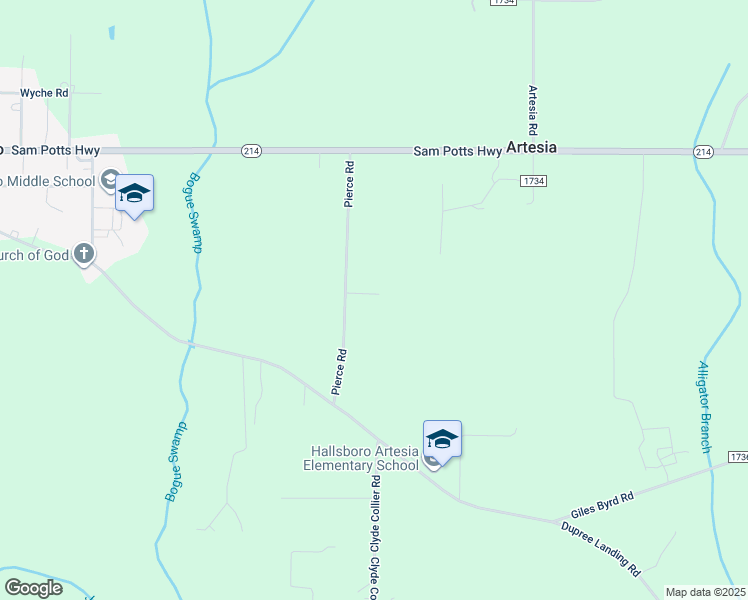 map of restaurants, bars, coffee shops, grocery stores, and more near 74 Spears Lane in Hallsboro