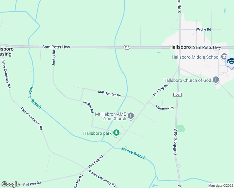 map of restaurants, bars, coffee shops, grocery stores, and more near 246 Mill Quarter Road in Hallsboro